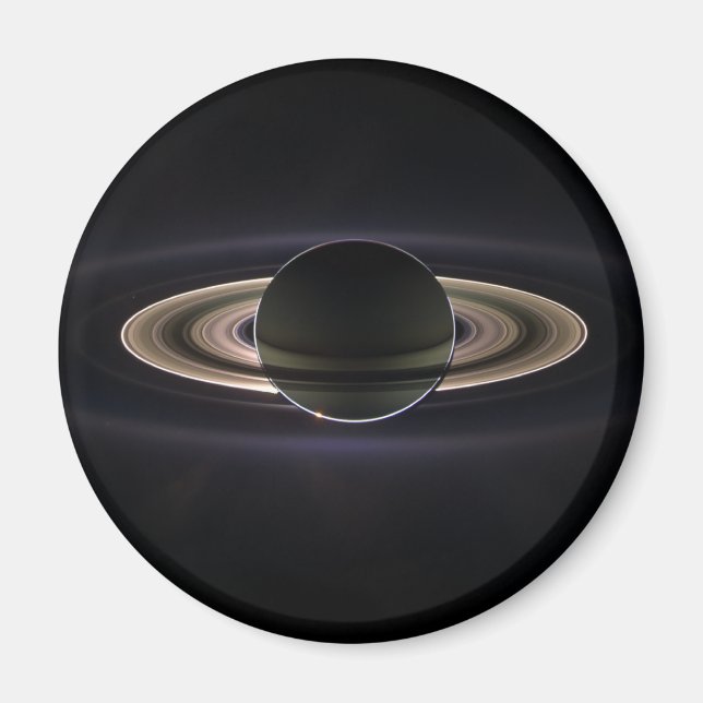 Imã Saturno iluminado (Frente)