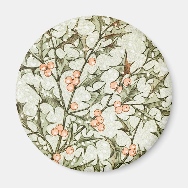 Imã Saudação Antiquada Bonito de Natal (Frente)