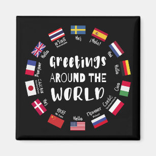 Imã Saudações ao redor do mundo, Olá em todas as língu