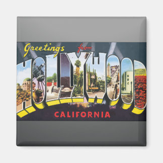 Imã Saudações Da Hollywood California, Vintage