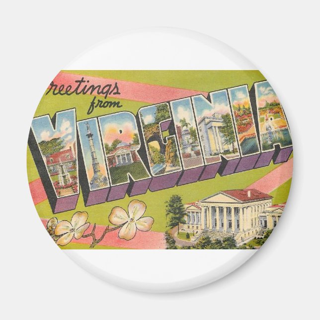 Imã Saudações Da Virgínia (Frente)