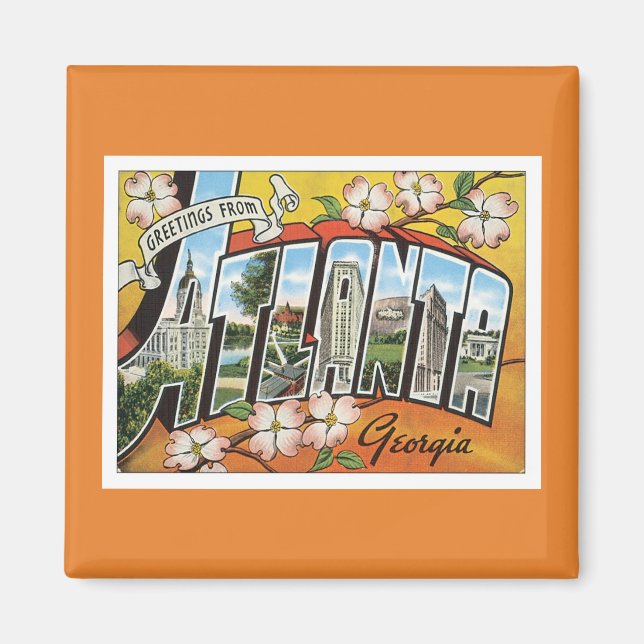 Imã Saudações De Atlanta Georgia (Frente)