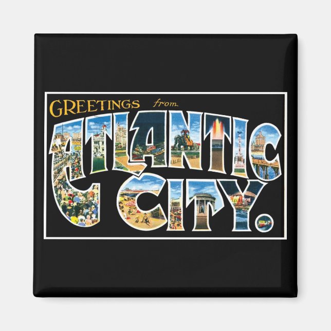 Imã Saudações de Atlantic City! (Frente)
