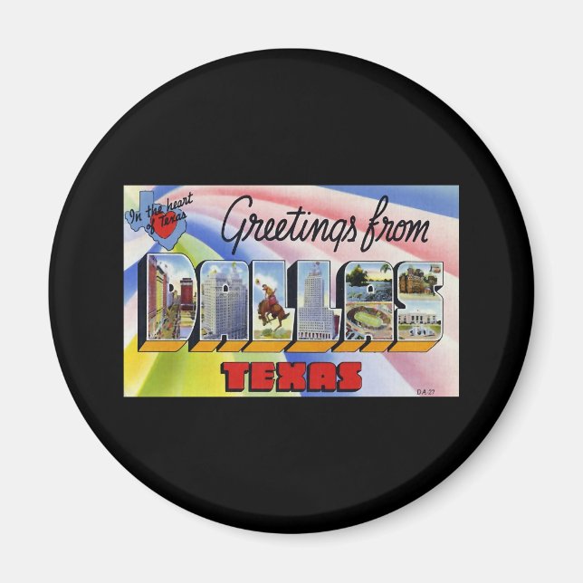 Imã Saudações de Dallas Texas (Frente)