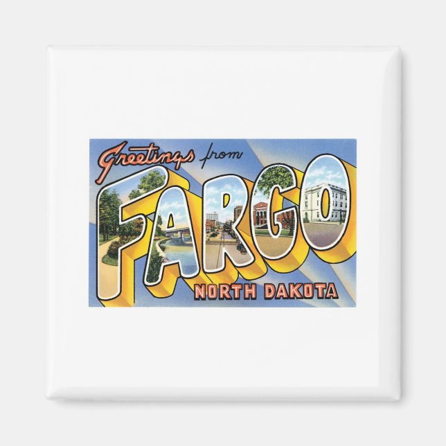 Imã Saudações de Fargo, Dakota do Norte (Frente)