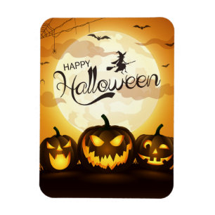 Ímã Saudações de Halloween