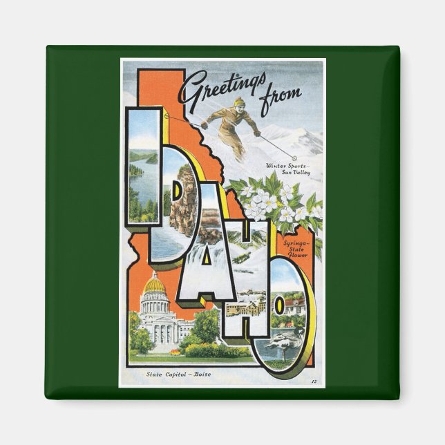 Imã Saudações de Idaho! (Frente)