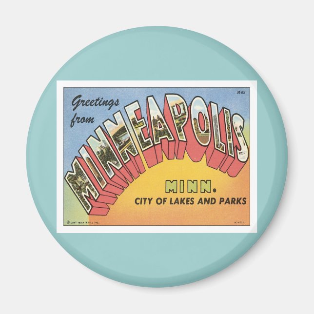 Imã Saudações De Minneapolis (Frente)