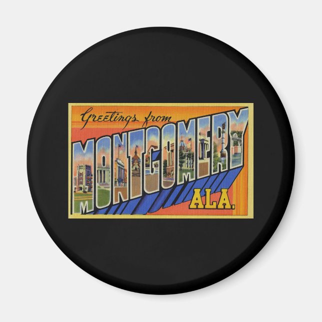 Imã Saudações de Montgomery Alabama (Frente)