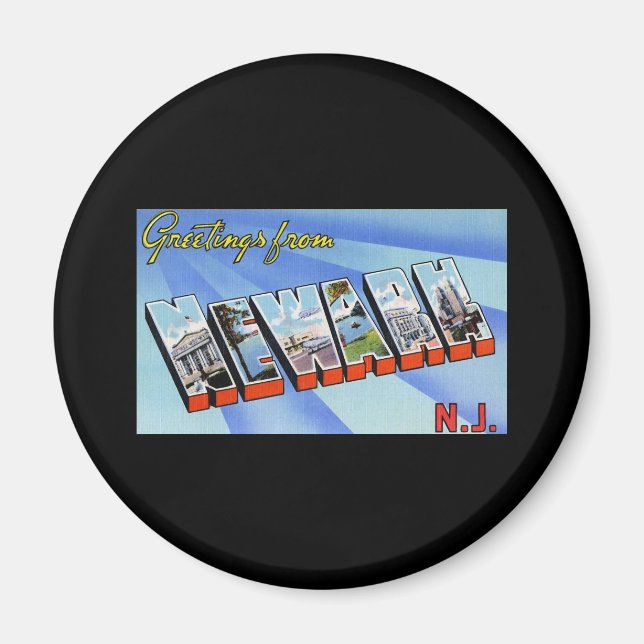 Imã Saudações de Newark New Jersey (Frente)