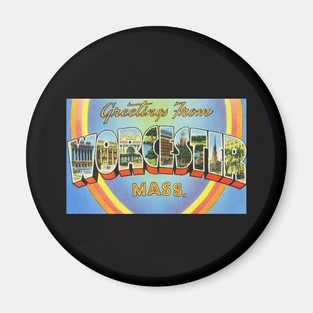 Imã Saudações de Worcester Massachusetts (Frente)