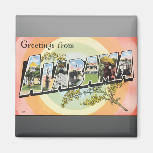 Imã Saudações Do Alabama, Vintage