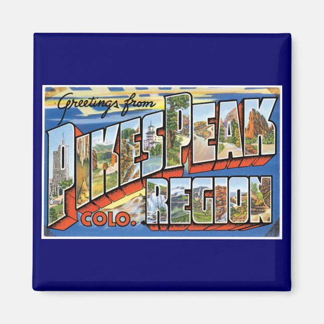 Imã Saudações do Pikes Peak, CO! (Frente)