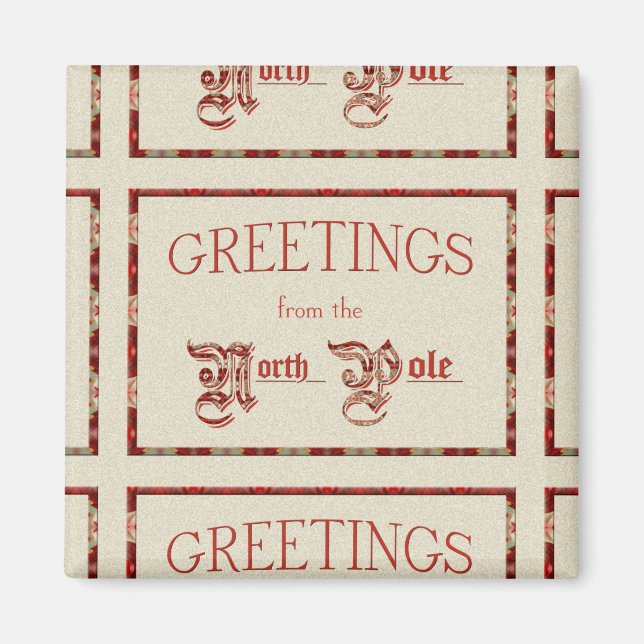 Imã Saudações do Polo Norte (Frente)