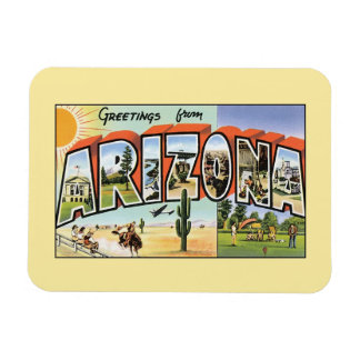Ímã Saudações vínicas da Arizona