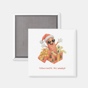 Imã saúdam o Natal com salame!