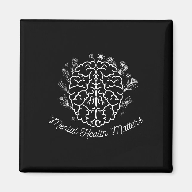 Imã Saúde Mental Importa Dar Doença Cerebral Humana Aw (Frente)