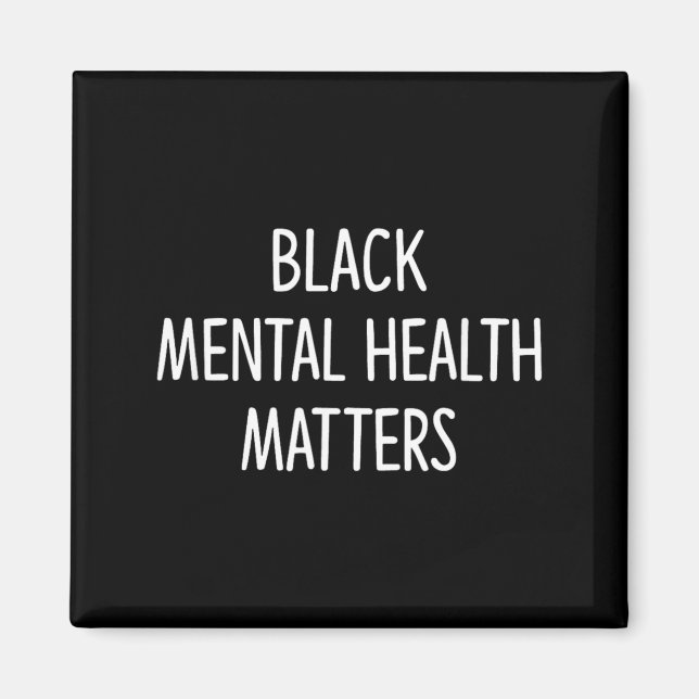 Imã Saúde Mental Negra é Importante - (Frente)