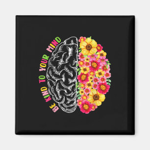 Imã Saúde Mental Propague Consciência Flor de Saúde Me