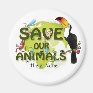 Imã Save our de vez de ânus