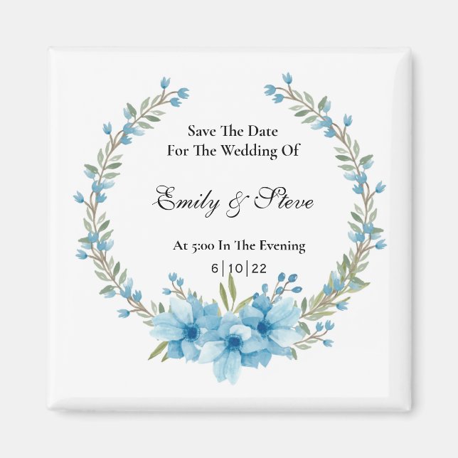 Imã Save The Date Magnet (Frente)