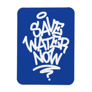 Ímã Save Water Now
