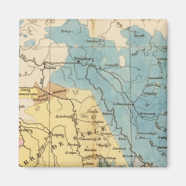 Imã Saxe mineralogica (Frente)