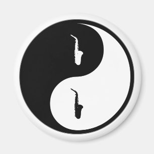 Imã Saxofone de Yin Yang