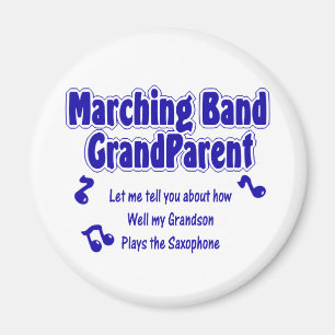 Imã Saxofone do Grandparent/da banda