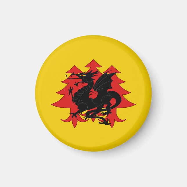 Imã SCA Drachenwald Magnet (Frente)