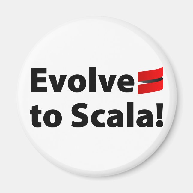 Imã Scala Magnet, Evoluir Logotipo (Frente)