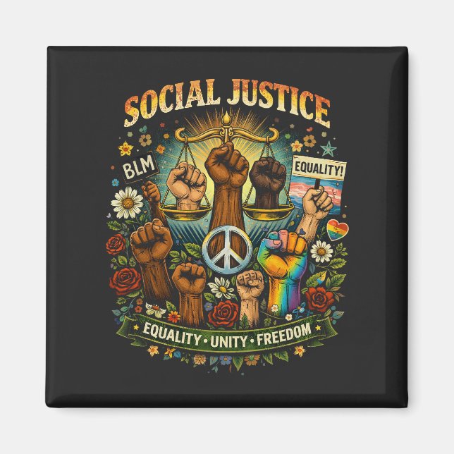 Imã Scales of Justice (Frente)