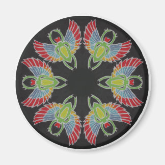 Imã Scarab Batik Mandala