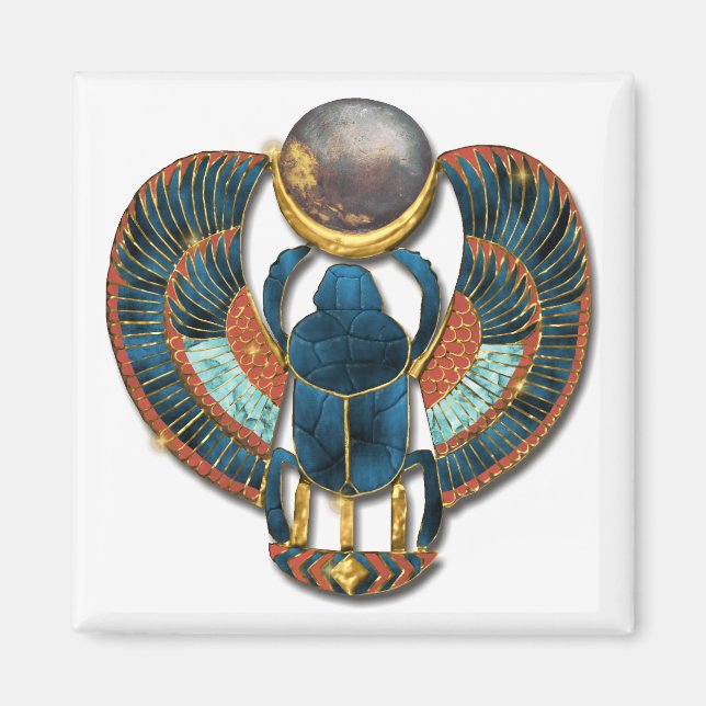 Imã Scarab Sagrado do Rei Tut (Frente)