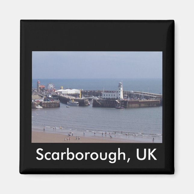Imã Scarborough, ímã do Reino Unido (Frente)