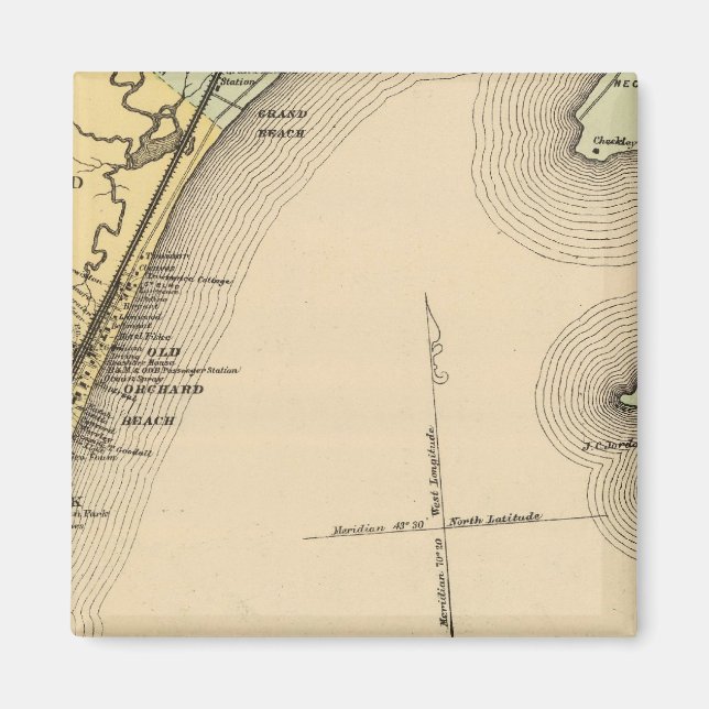 Imã Scarborough, Old Orchard, Saco, Biddeford (Frente)