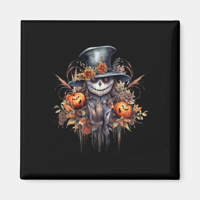 Imã Scary Halloween Ghost (Frente)