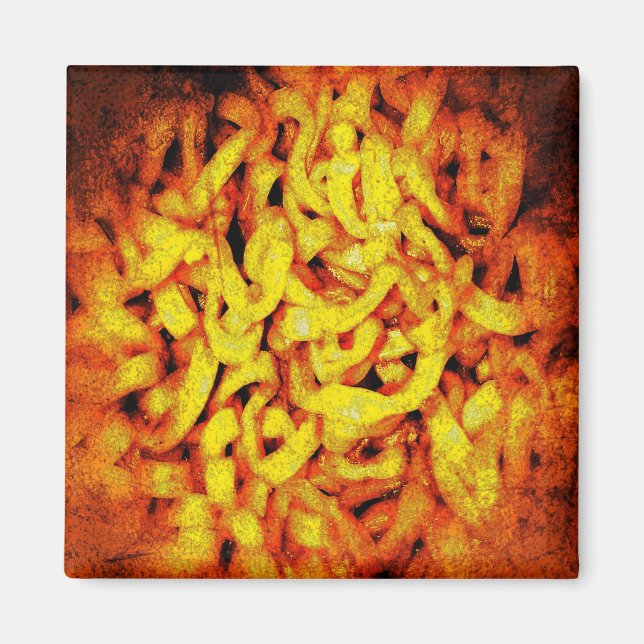 Imã Scary Orange Ramen (Frente)