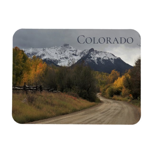 Ímã Scenic Colorado Autumn no Dallas Divide Magnet (Horizontal)