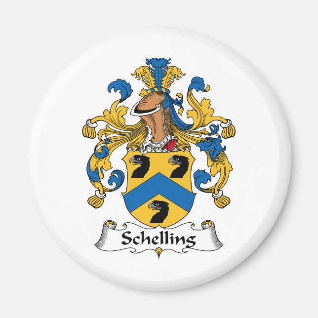 Imã Schelling Family Crest (Frente)