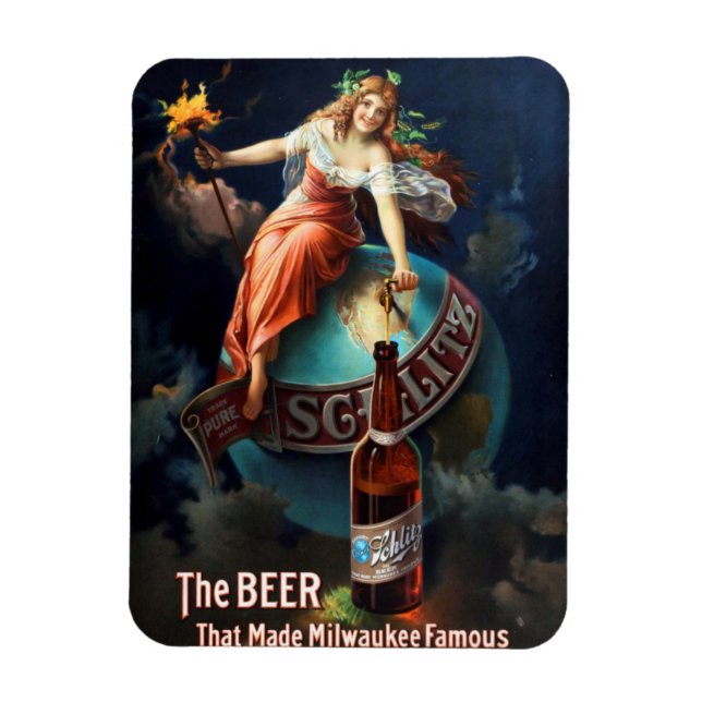 Ímã Schlitz Beer Magnet (Vertical)