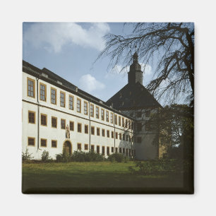 Imã Schloss Friedenstein, Gotha, construído em 1643-5