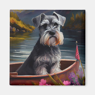 Imã Schnauzer em uma Pá: Uma Aventura Cênica