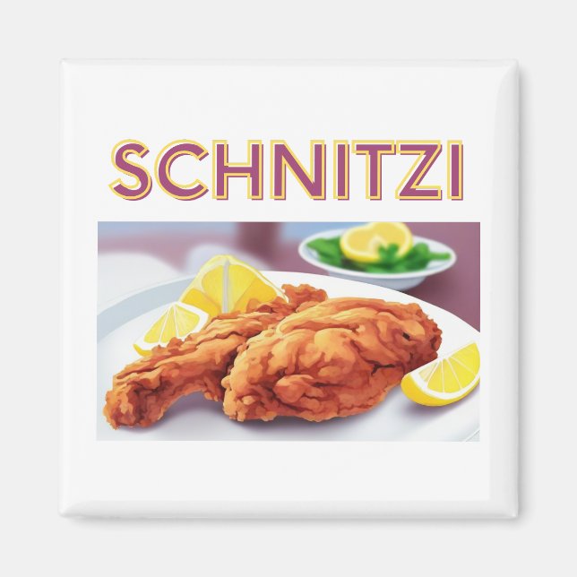 Imã Schnitzi na Cozinha (Frente)