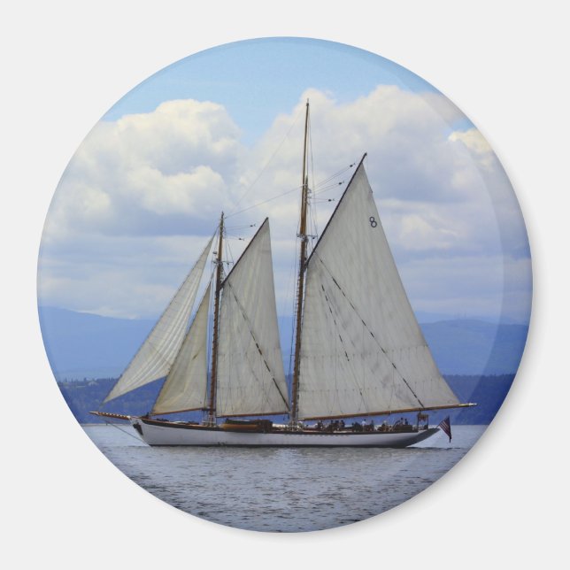 Imã Schooner Zodiac (Frente)