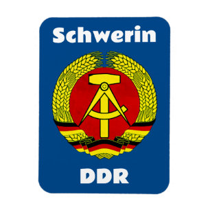 Ímã Schwerin, DDR, Schwerin, Alemanha, Ossi da Alemanh