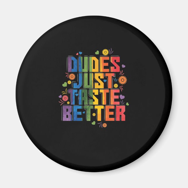 Imã Schwul "Dudes Just Taste Better" (Frente)