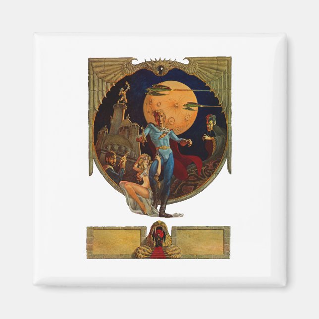 Imã Sci-fi-Herói (Frente)