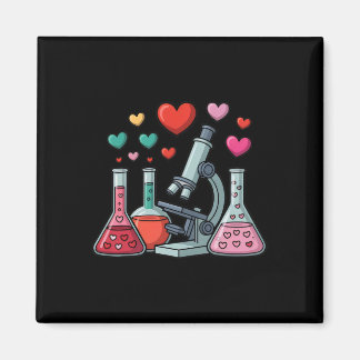 Imã Science Love Hearts Stem Teacher Valentine 