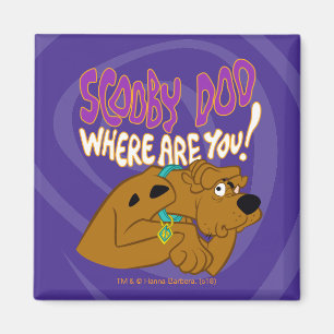 Imã Scooby-Doo amedrontado